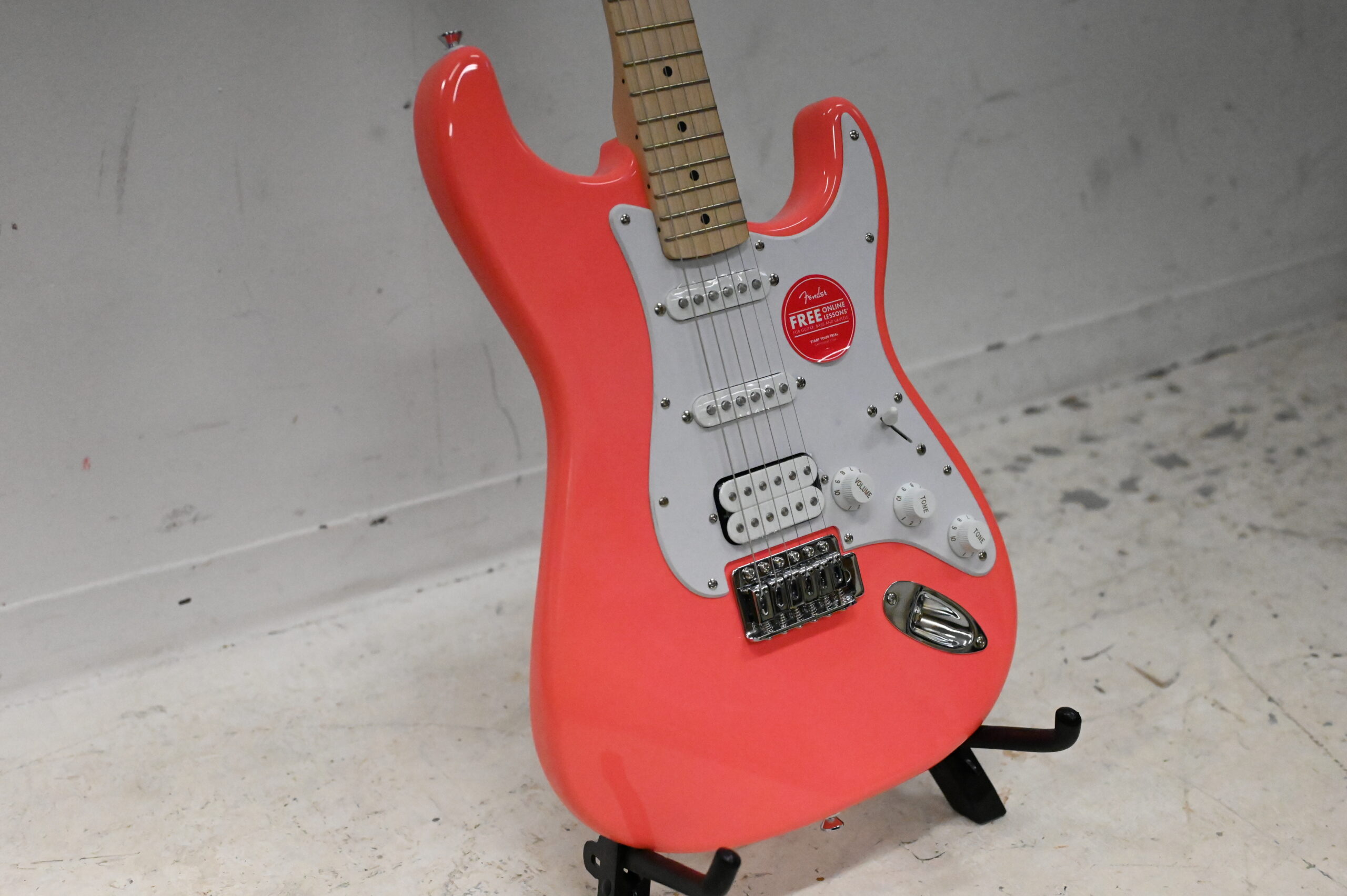 Fender/フェンダー Squier/スクワイヤー エレキギター Sonic Stratocaster ストラトキャスター HSS タヒチアン・コーラル